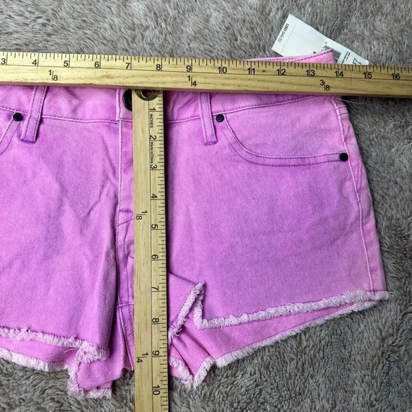 Fox Women's Outshine Cutoff Shorts Stretch Neon Lilac MSRP $49.50 Ne - Picture 12 of 16